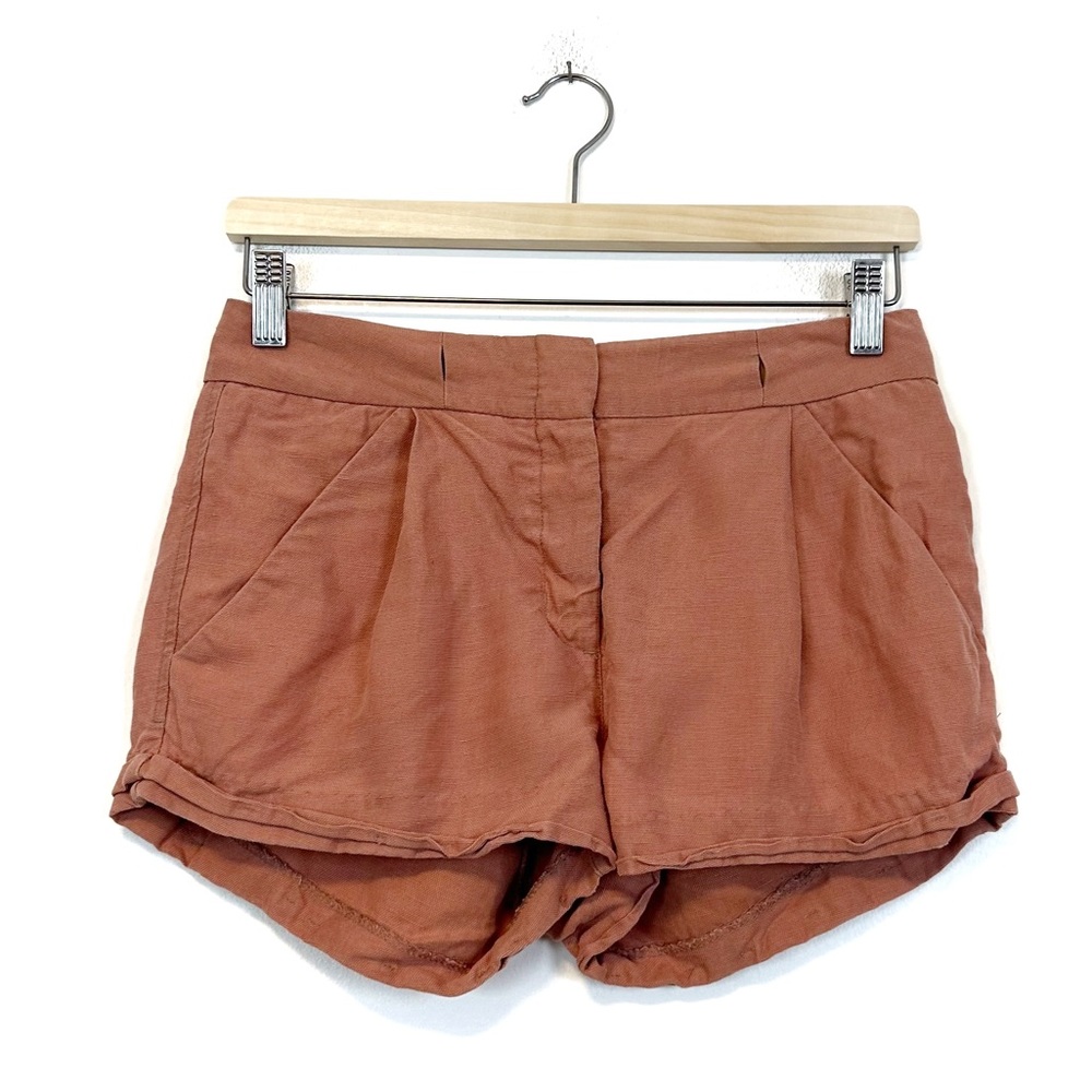 Aritzia | Wilfred | Allegra Linen Blend Short Size 0 *Missing Drawstring*